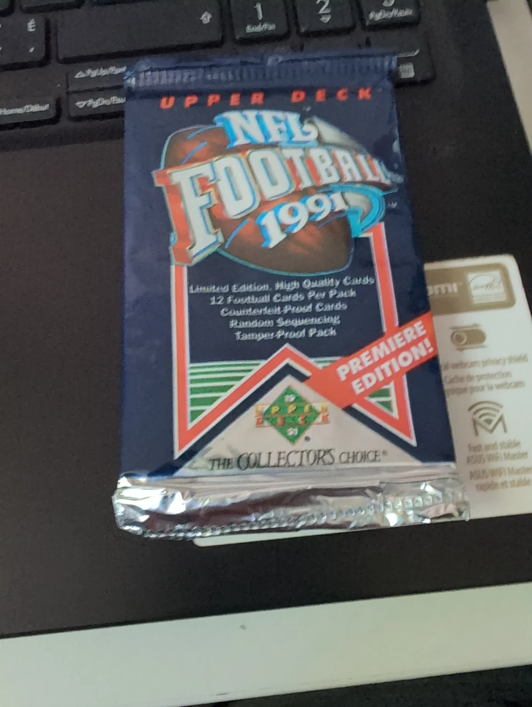 1991 Upper Deck NFL Football Premiere Edition Pack