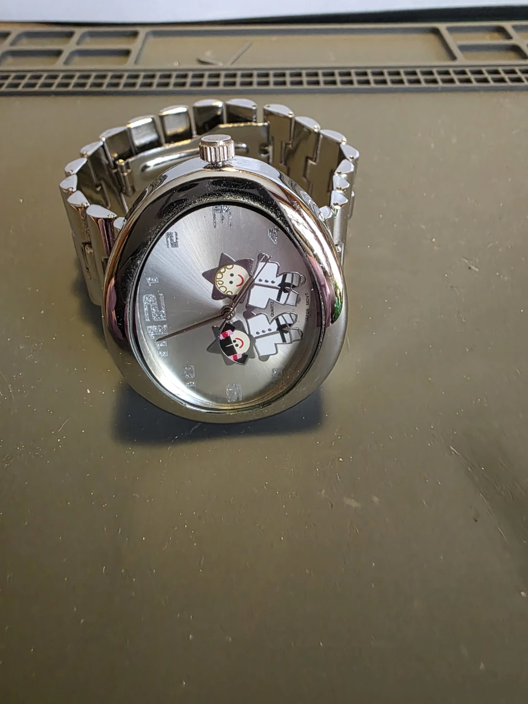 Oval Watch with Cartoon Characters - Japan Movt - photo 5