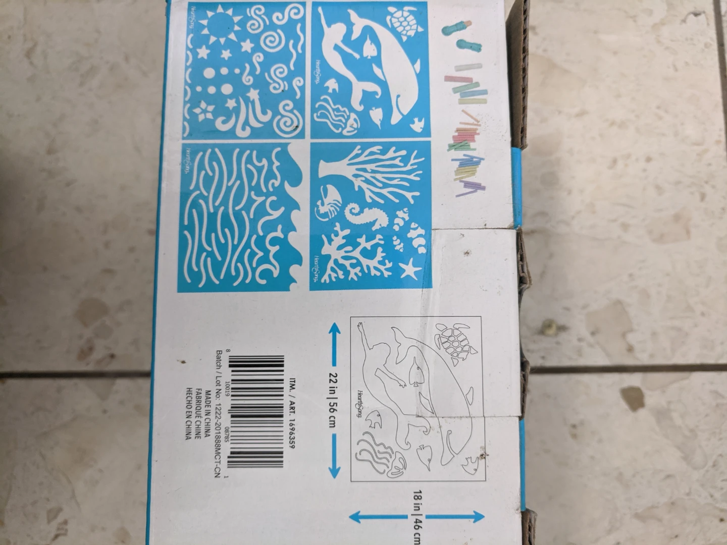 ChalkScapes Sidewalk Stencils & Chalk Art Kit - photo 3