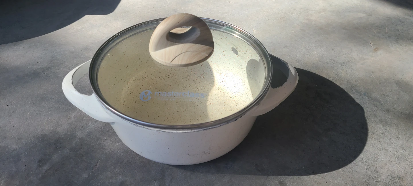 Beige stockpot - photo 2