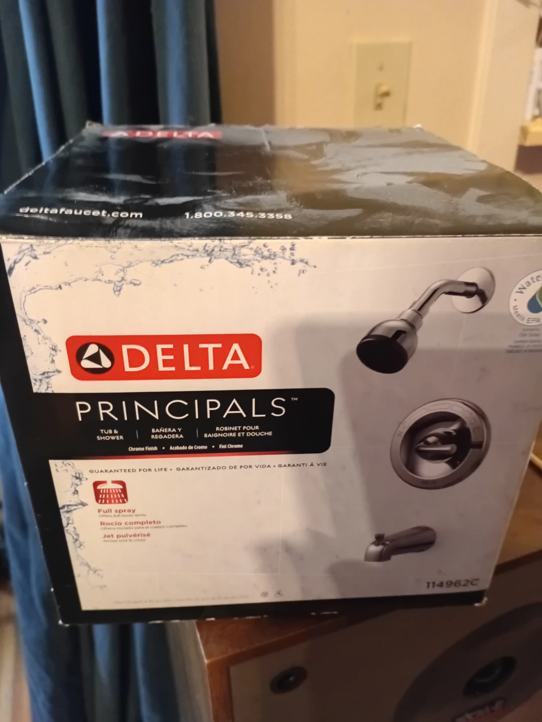 Delta Principals Tub & Shower Faucet Set