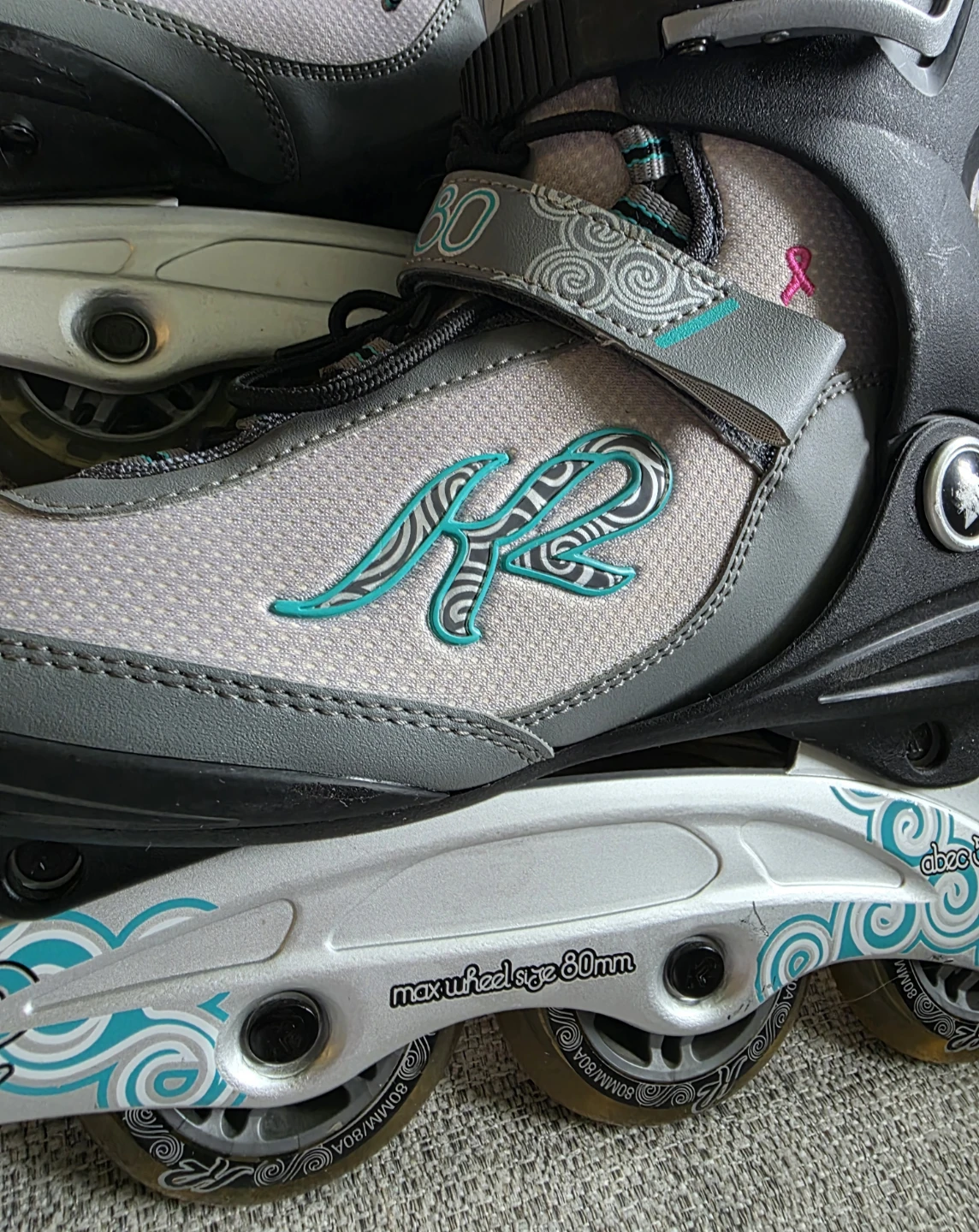 K2 Helena 80 womens Inline Skates Size 7 - photo 2