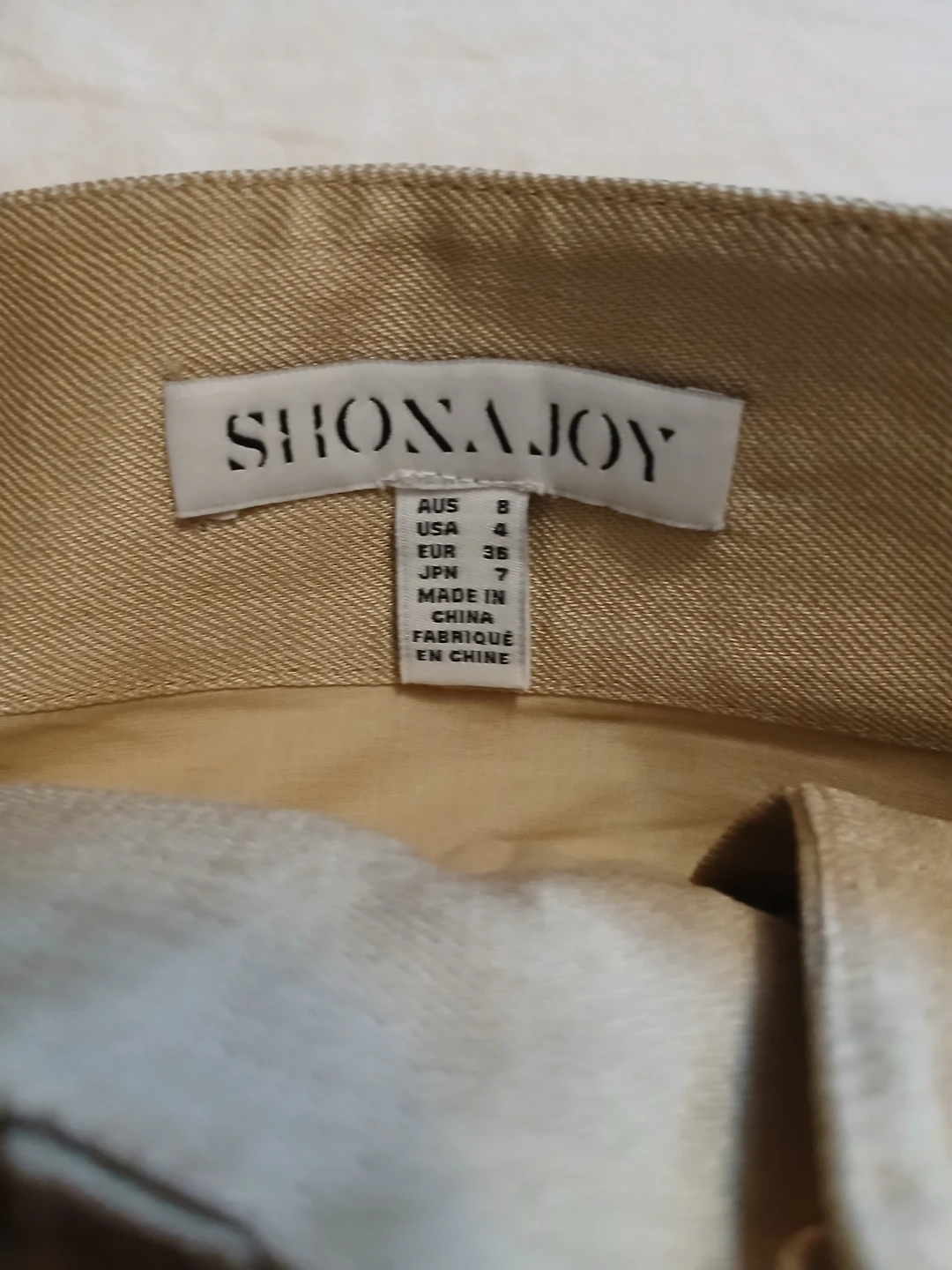 Shona Joy Skirt - Beige - photo 2