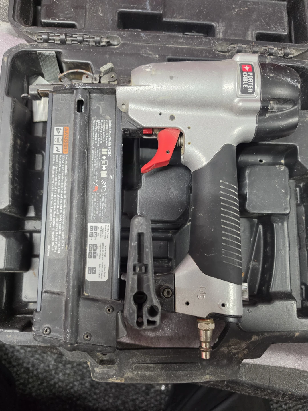 Porter Cable BN200C Brad Nailer - photo 2