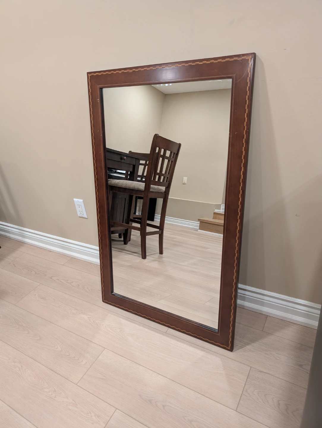 Decorative Wooden Framed Mirror