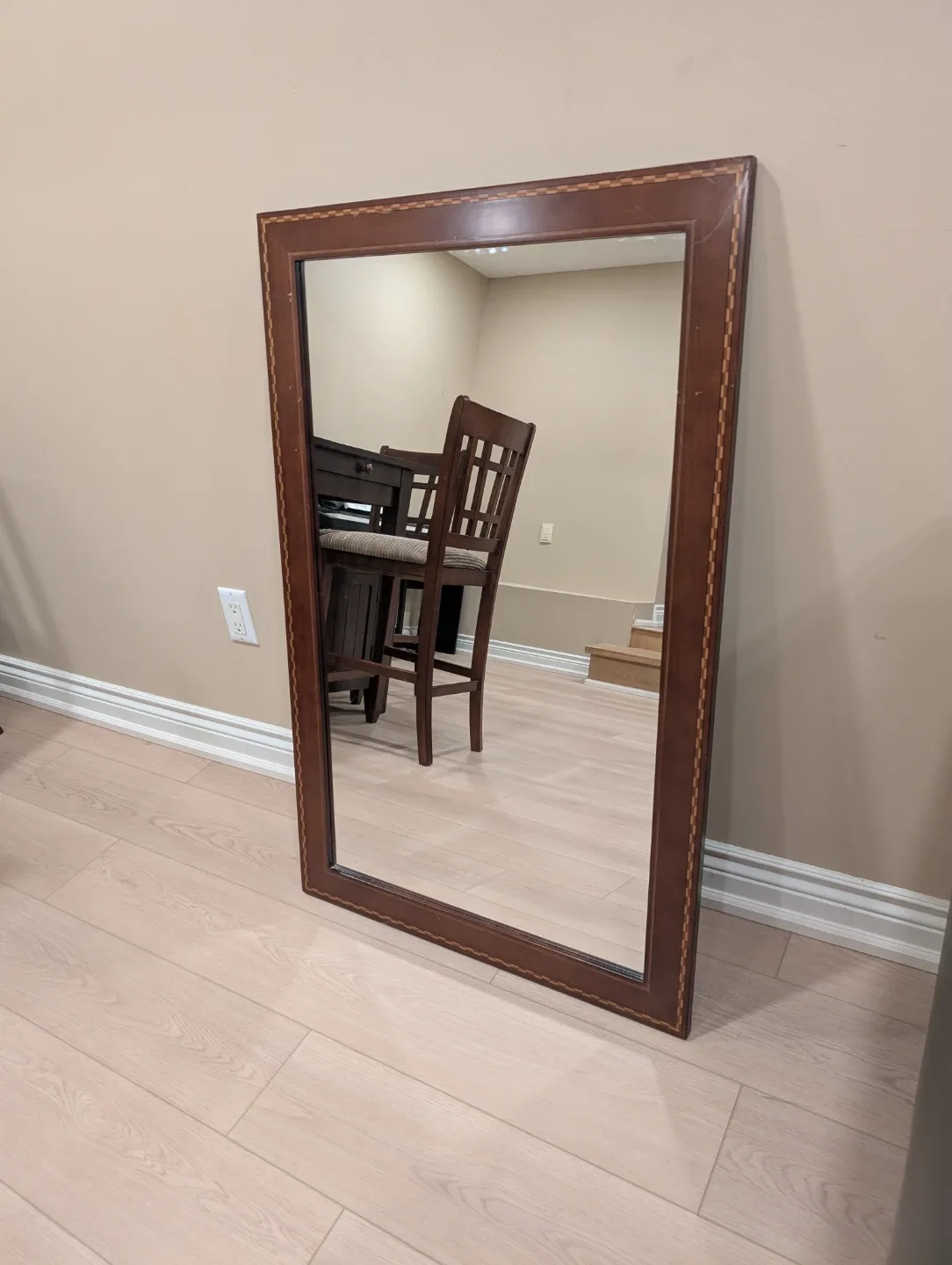 Decorative Wooden Framed Mirror