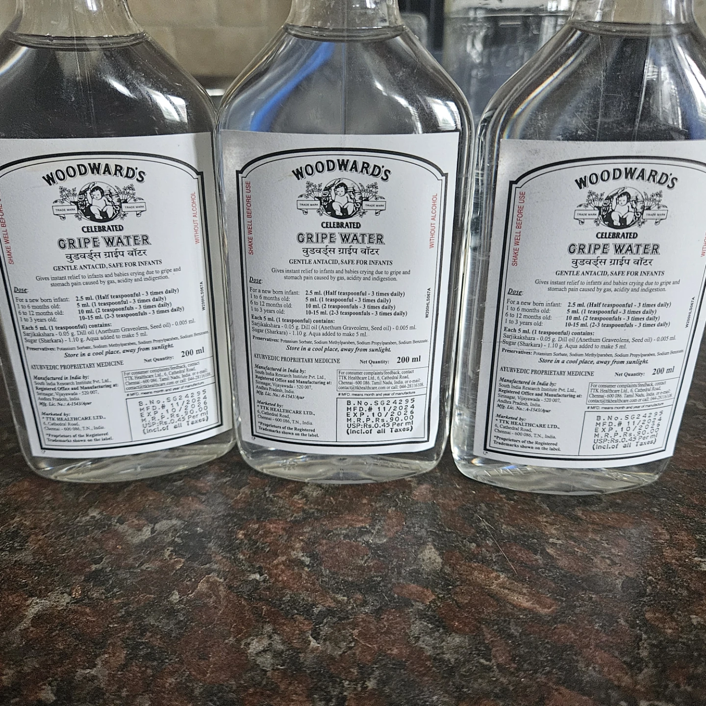 New Woodward's Gripe Water 2 x 200ml Bottles - photo 2