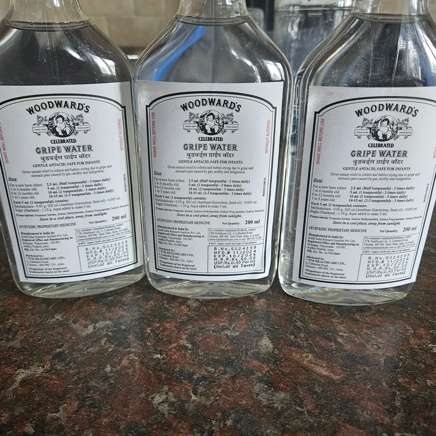 New Woodward's Gripe Water 2 x 200ml Bottles - photo 2