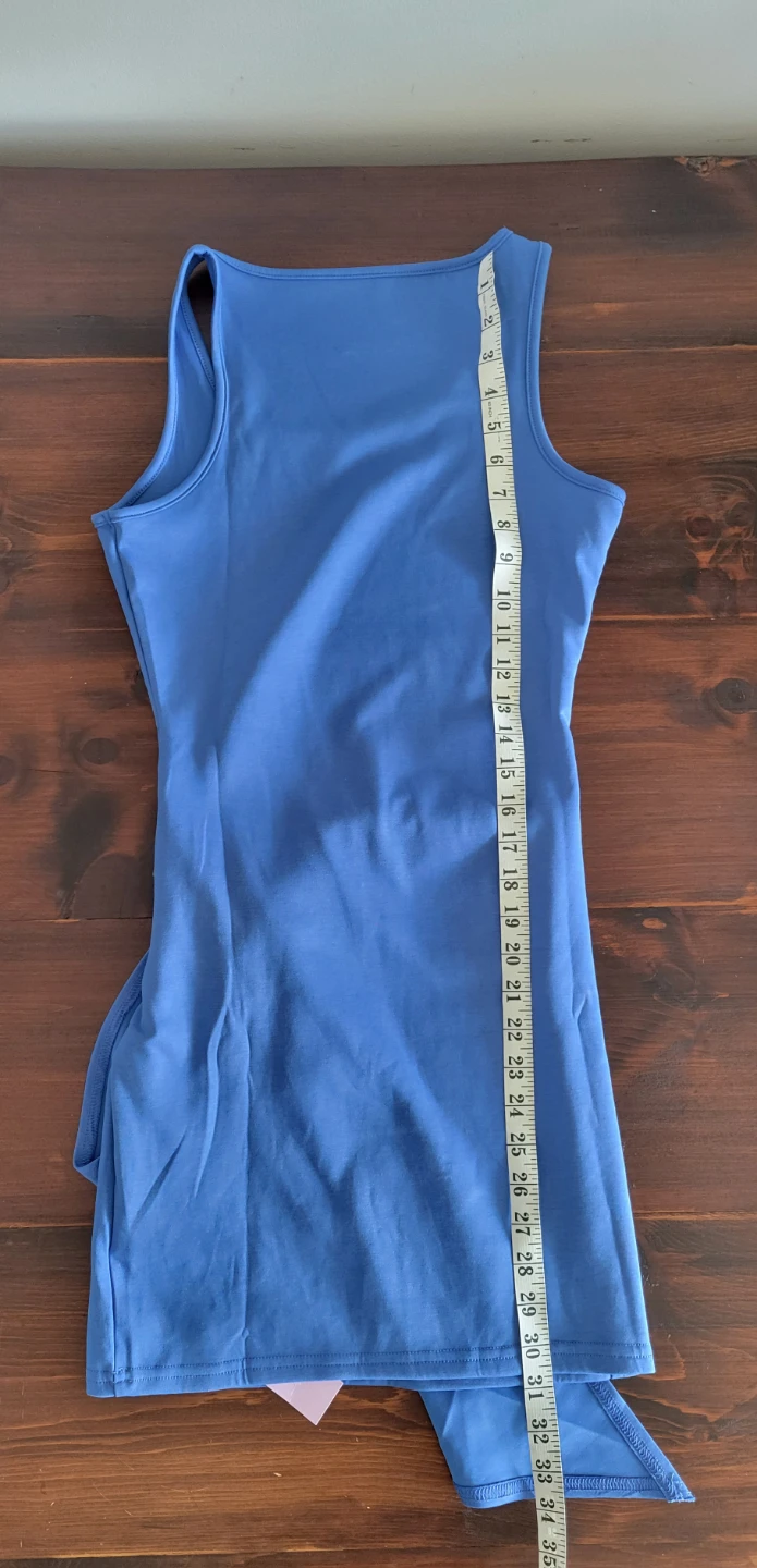 Purple Pocket Ruched Tie Dress - photo 5
