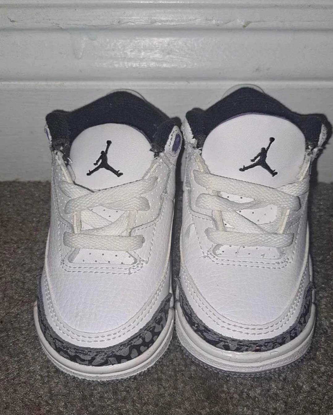 Baby Jordan Retro 3 Dark Iris