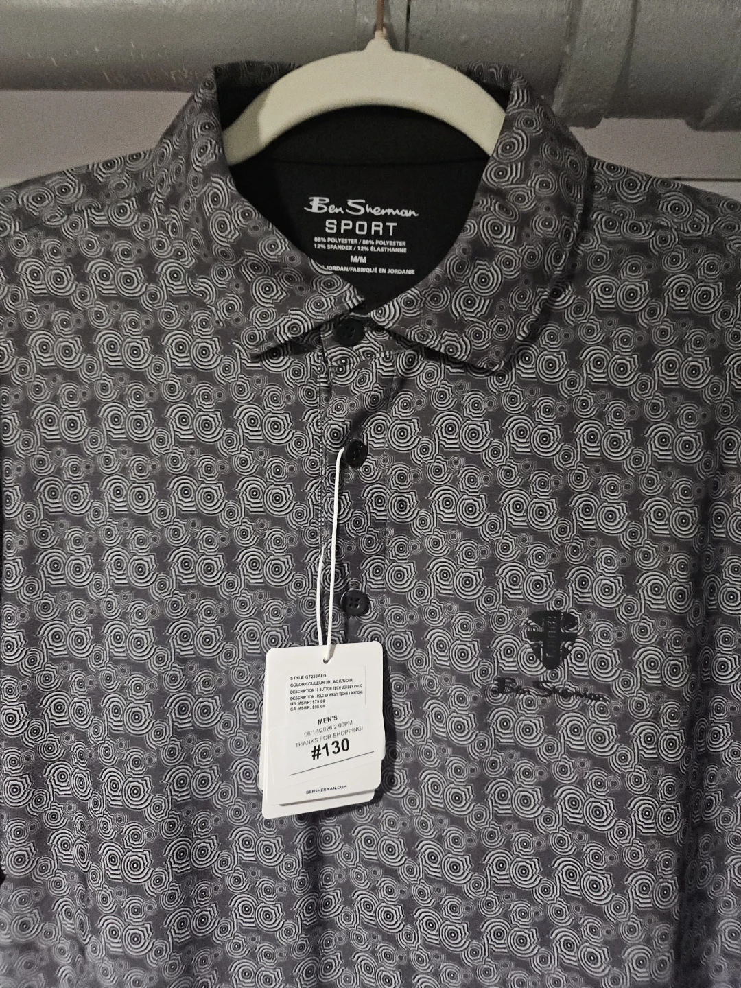 Ben Sherman Sport Golf Polo Shirt