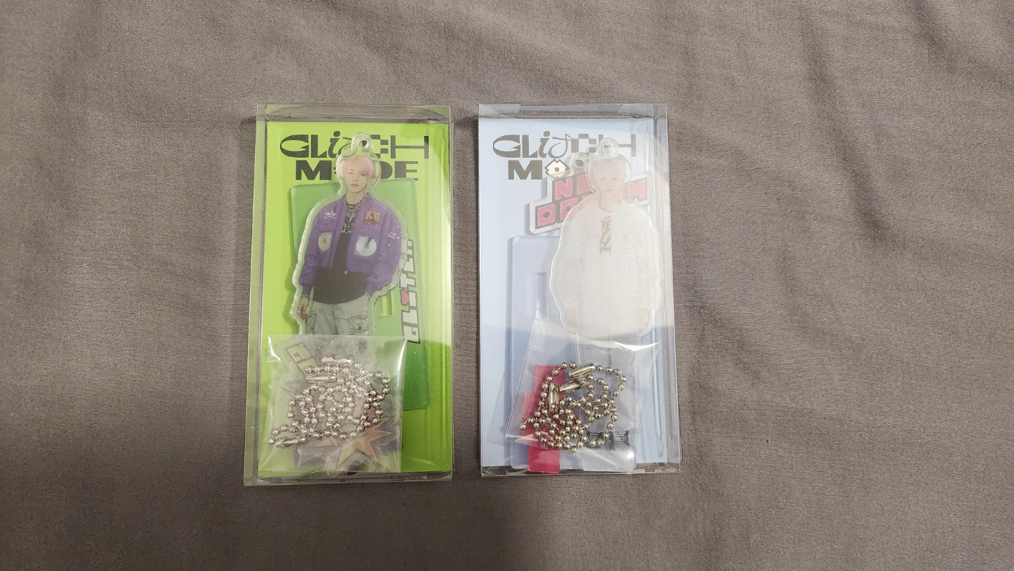 NCT DREAM Glitch Mode Stand Key Rings kpop wts