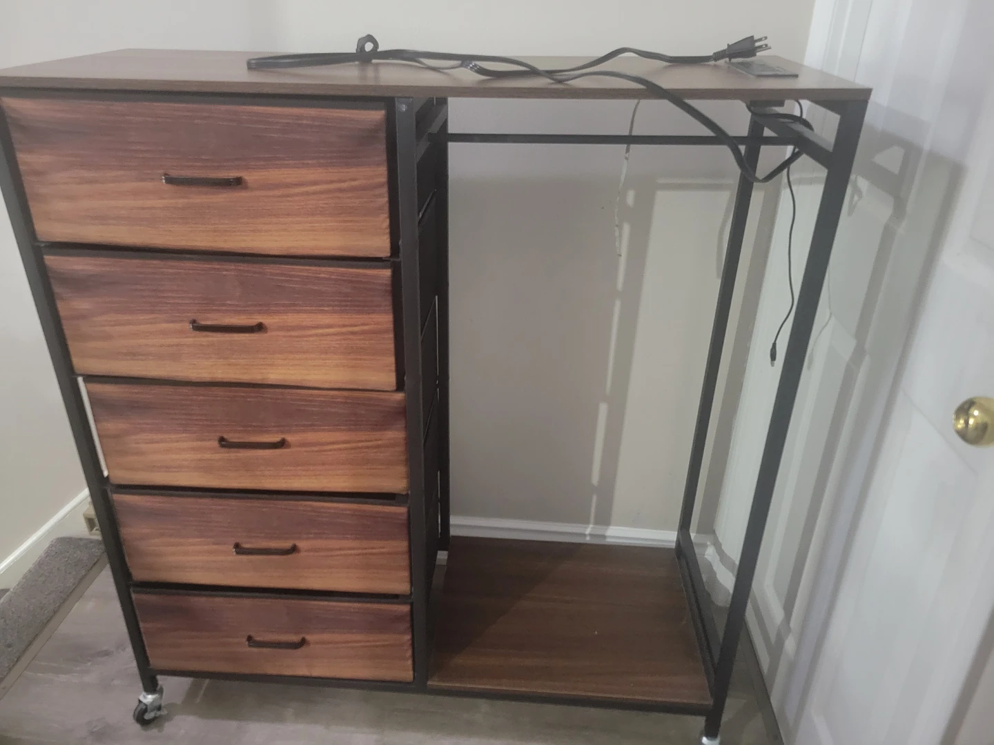 Dresser with fabric drawers - photo 2