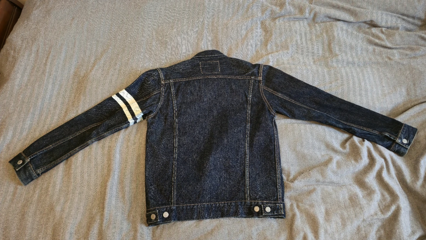 MOMOTARO JEANS 3105SP 3rd Type Denim Jacket Size 38 - photo 2