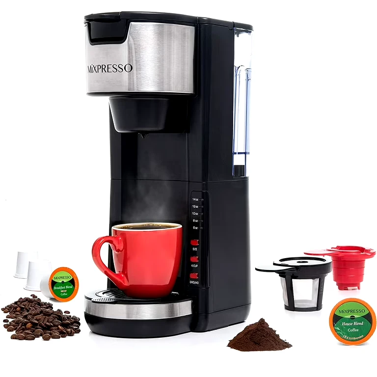 Mixpresso 2-in-1 Single Serve Coffee Brewer ⚽