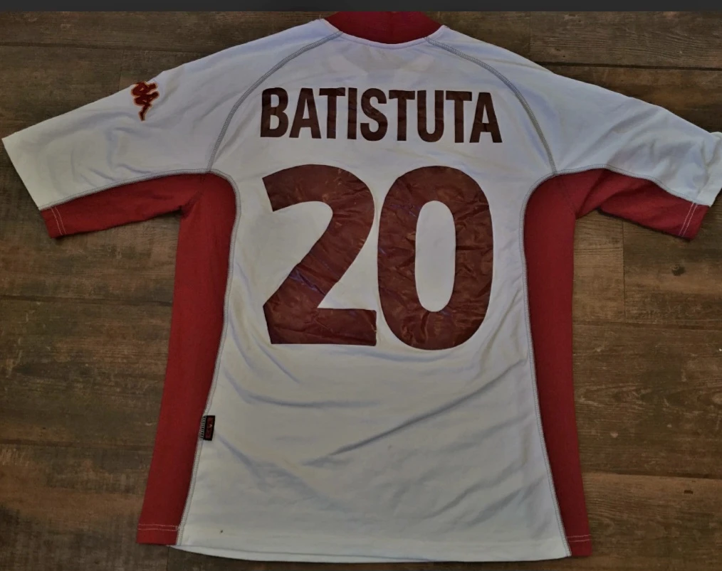 ⚽️AS Roma 2001/02 #20 Batistuta - Kappa - photo 2