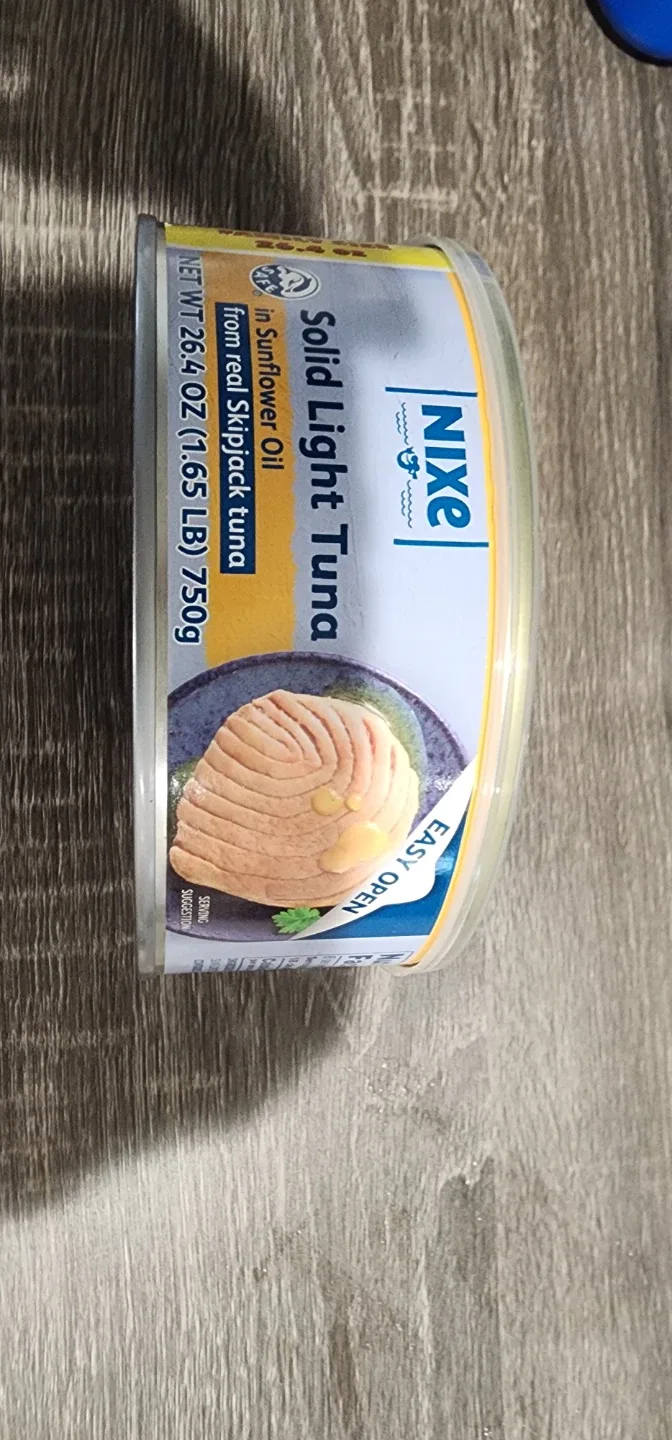 Nixe Solid Light Tuna in Sunflower Oil - 26.4 oz⚽