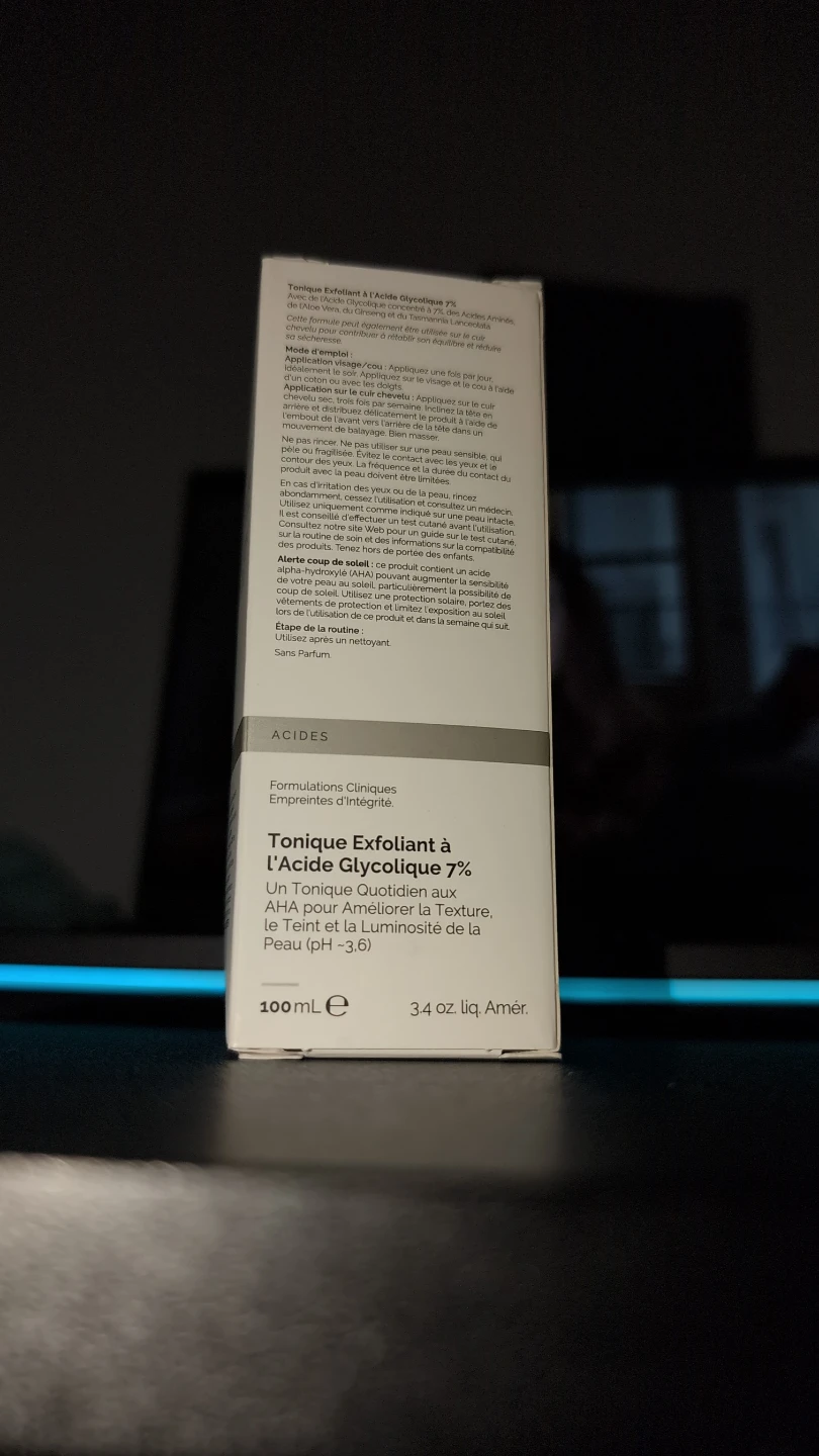 Unopened - The Ordinary Glycolic Acid 7% Exfoliating Toner 100mL - photo 2