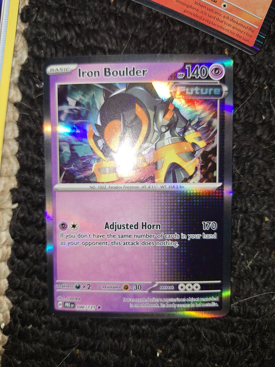 Veluza, Iron Boulder, and other Pokémon Cards - photo 2