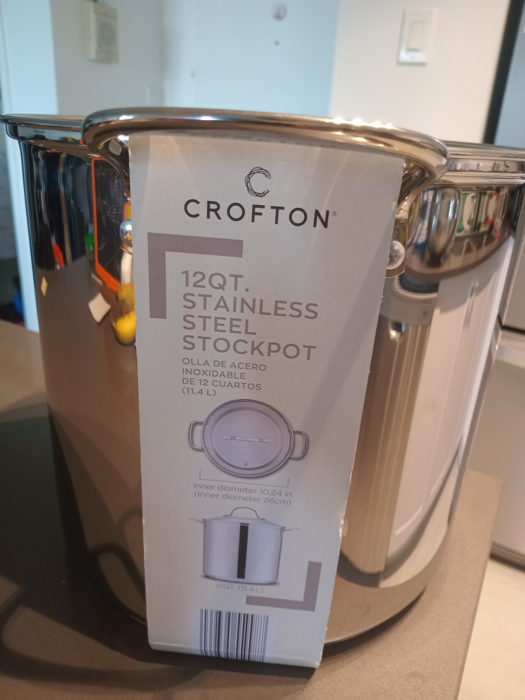 Crofton 12QT Stainless Steel Stockpot