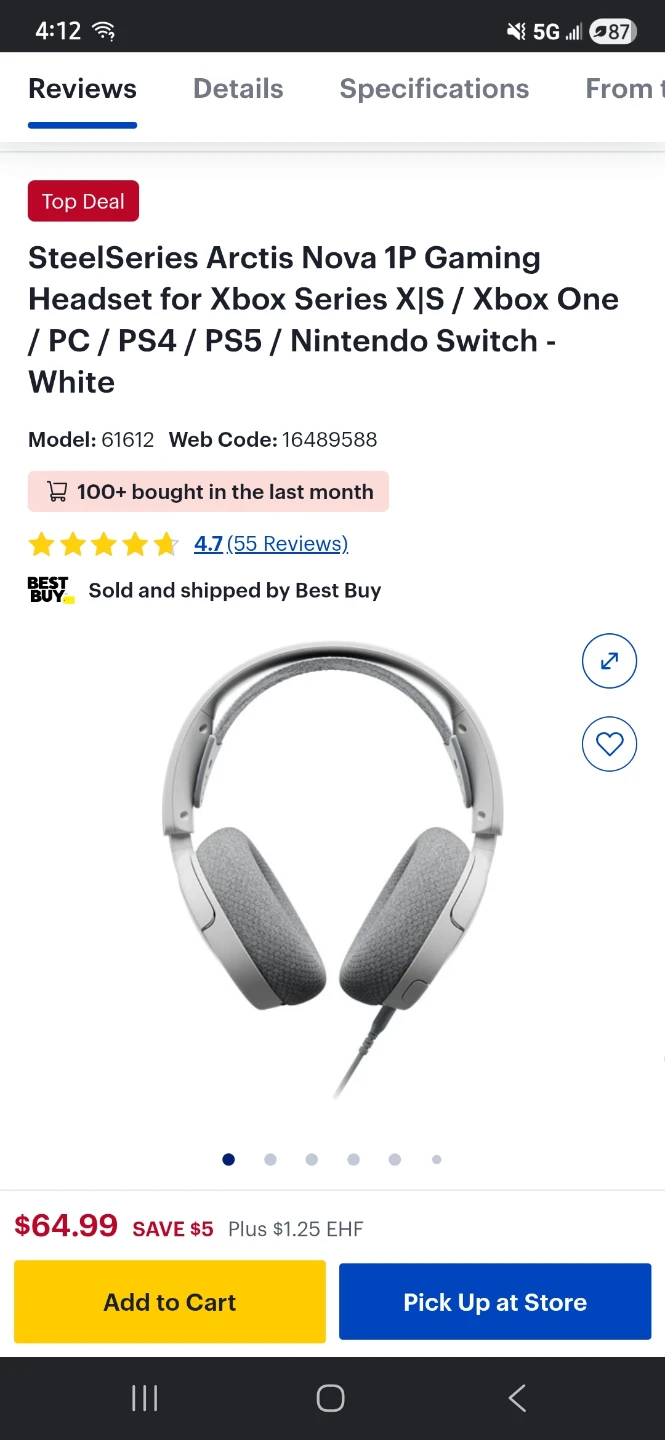 Gaming headset