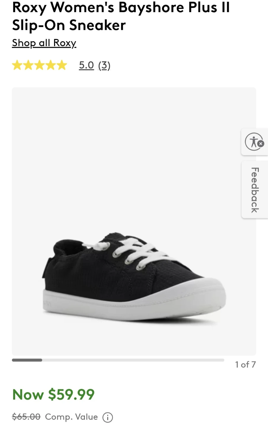 Roxy Women's Slip-On Sneaker