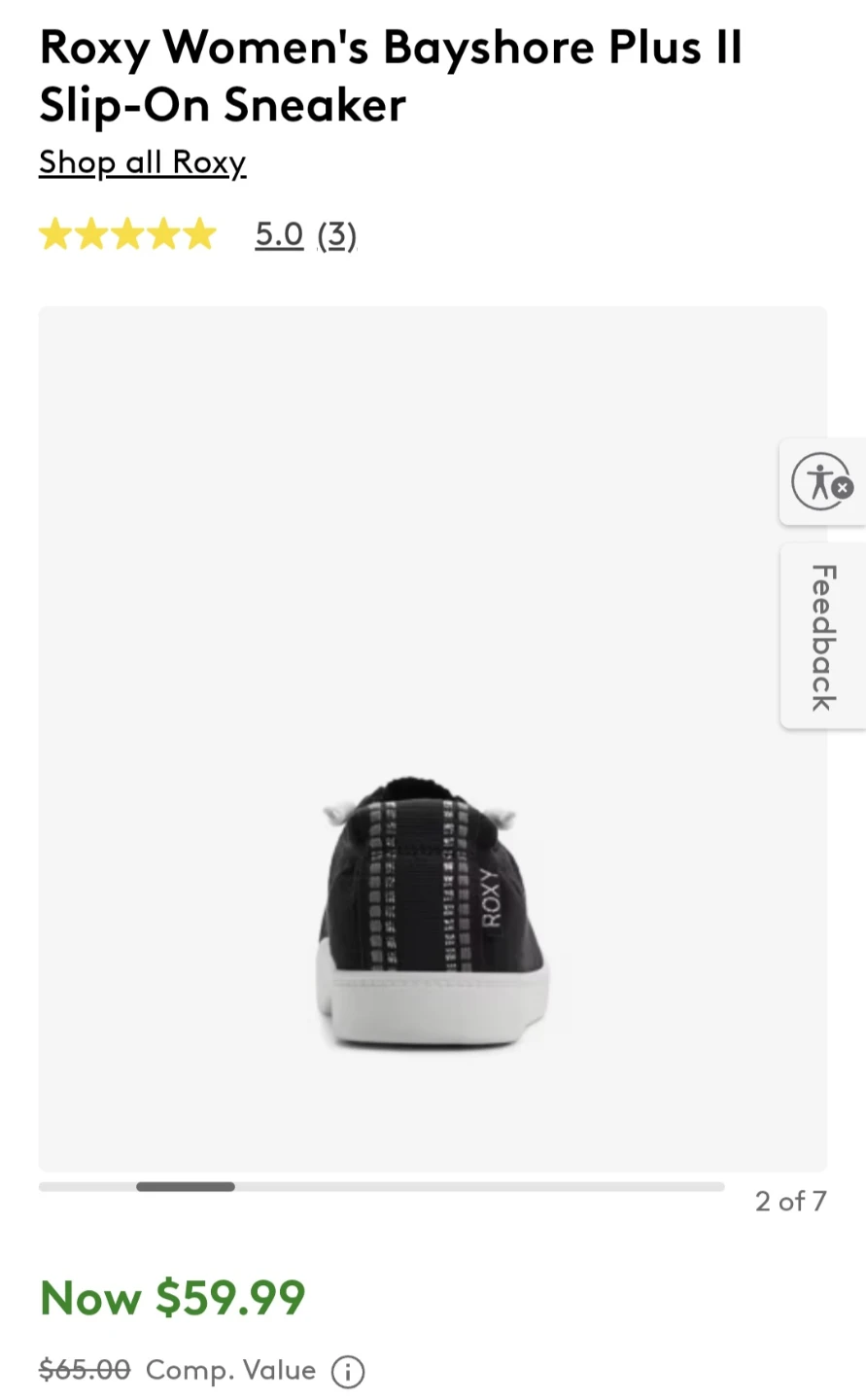 Roxy Women's Slip-On Sneaker - photo 2