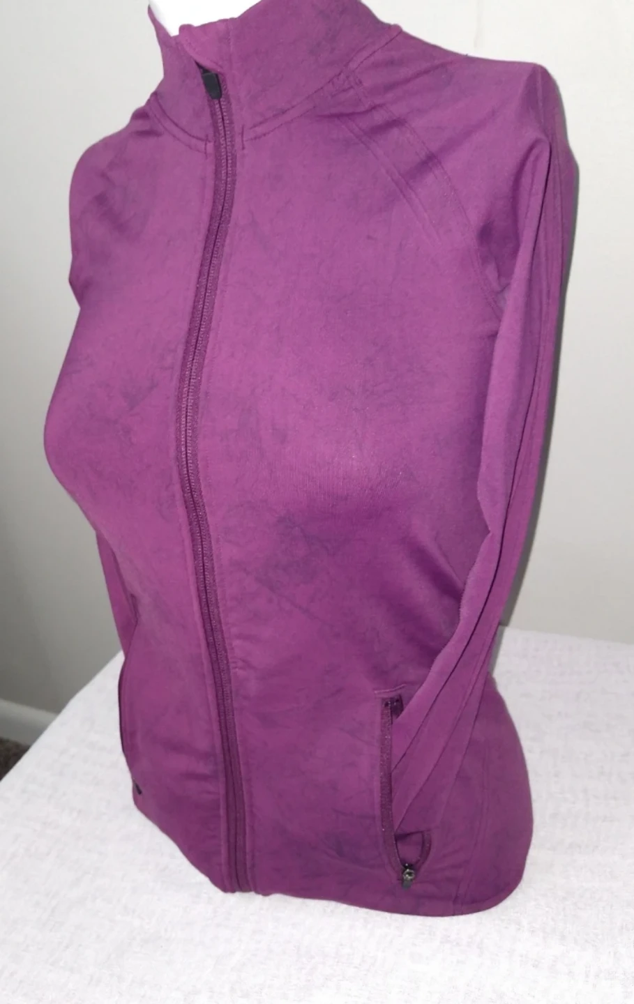 Lululemon Define Burgundy Athletic Jacket Size Small (2) - photo 2