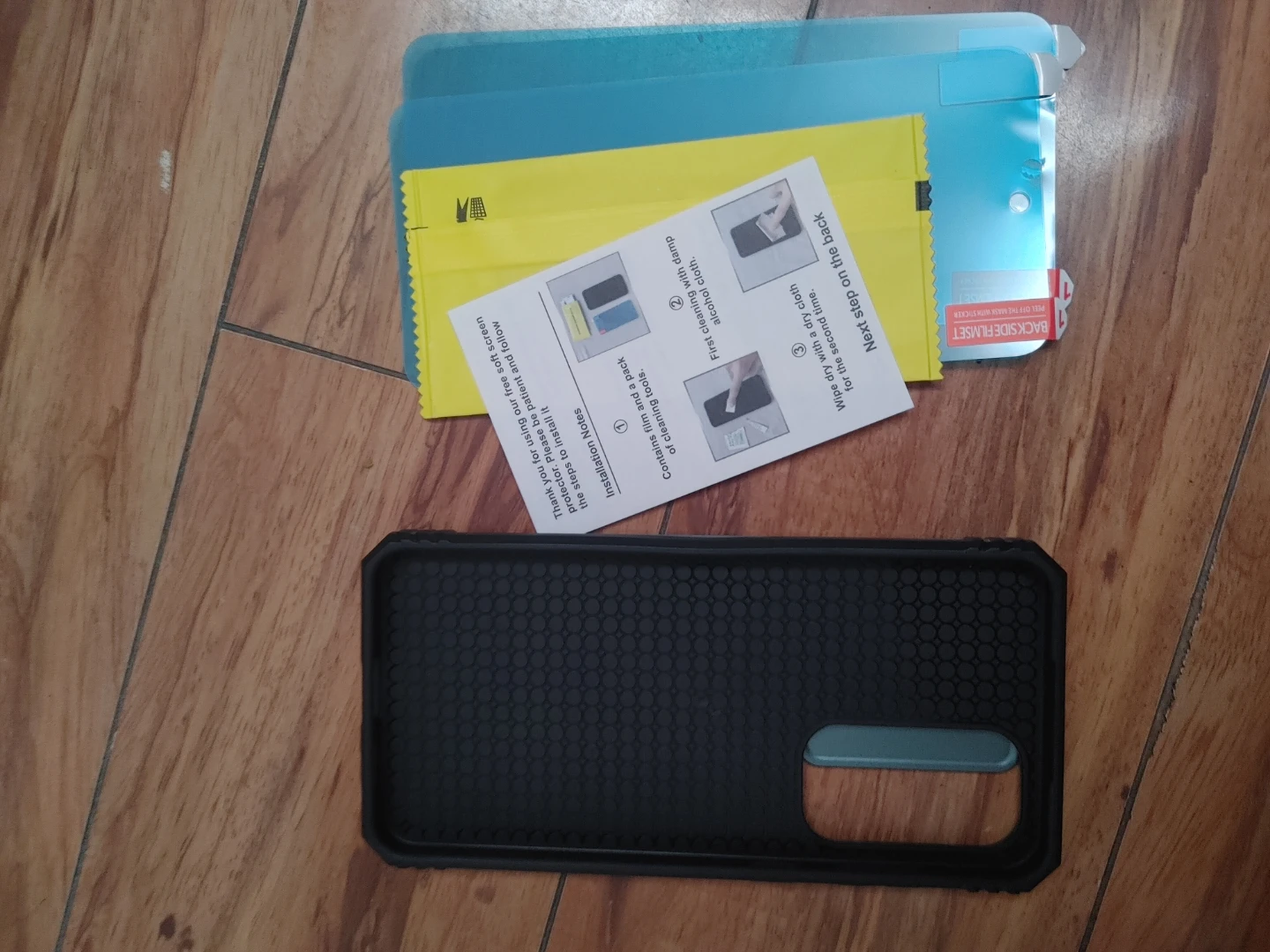 Phone Case with Ring Holder and Screen Protectors - photo 3