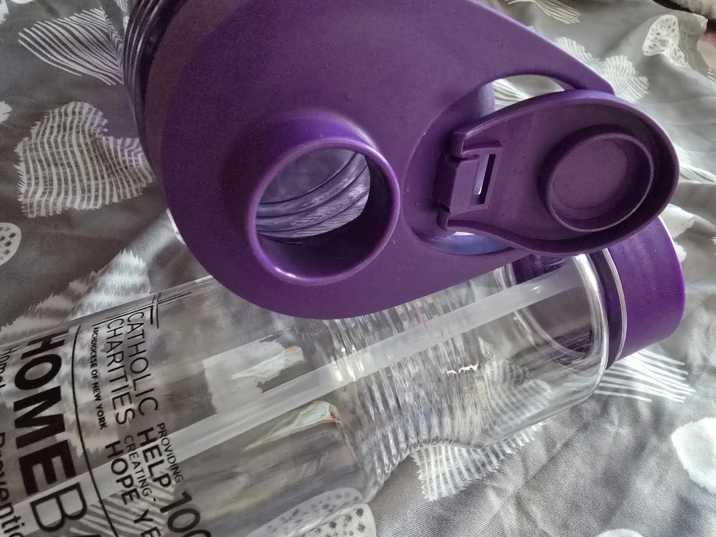 ⚽️ Purple & Clear Water Bottles - photo 3