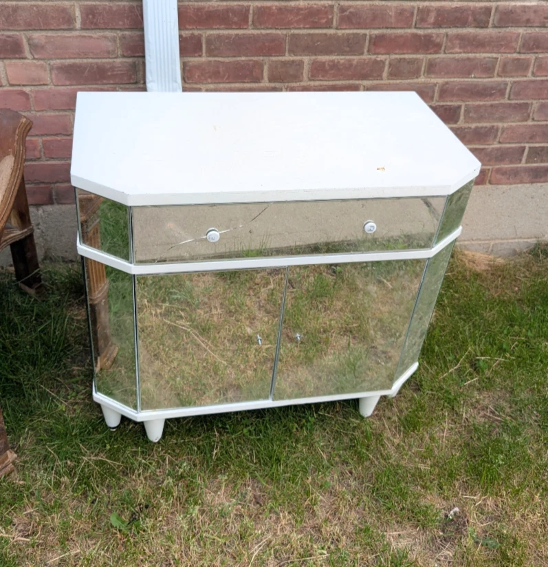 Mirrored Sideboard Cabinet