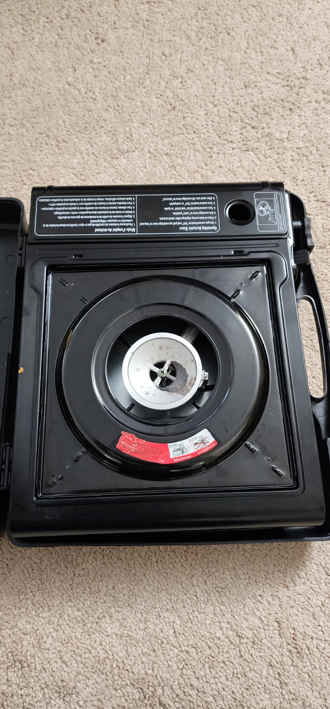Portable Propane Camping Stove with Case - photo 2
