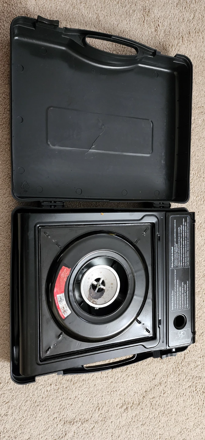 Portable Propane Camping Stove with Case - photo 3