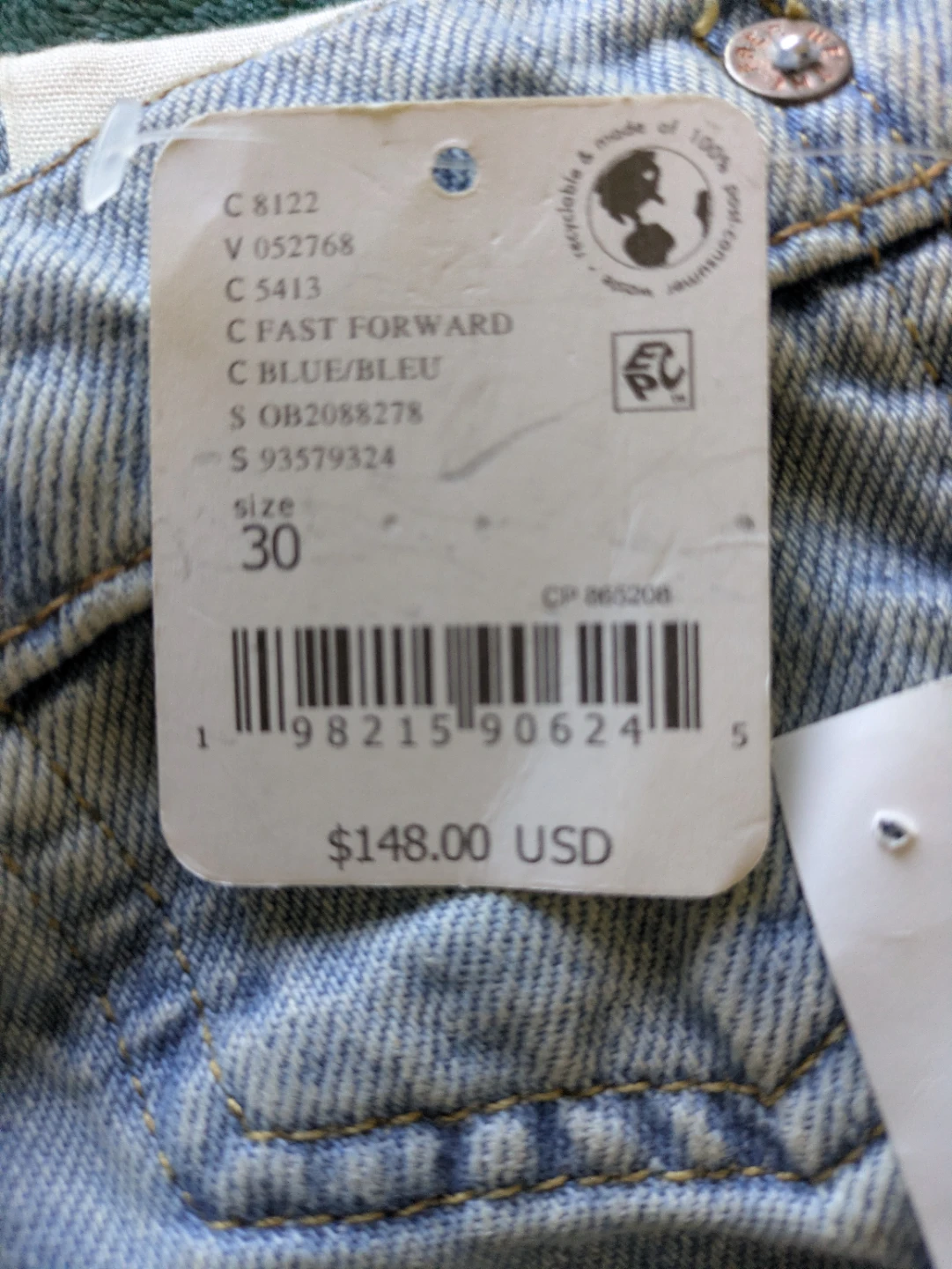 We The Free Blue Denim Jeans Size 30 - photo 3