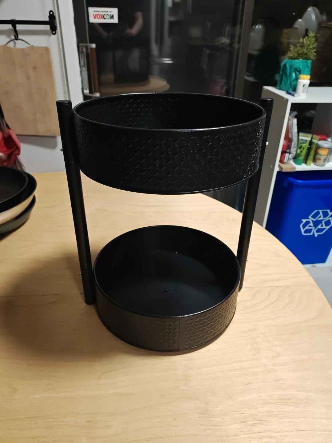 2-Tier Condiment Caddy Holder (Lazy Susan)