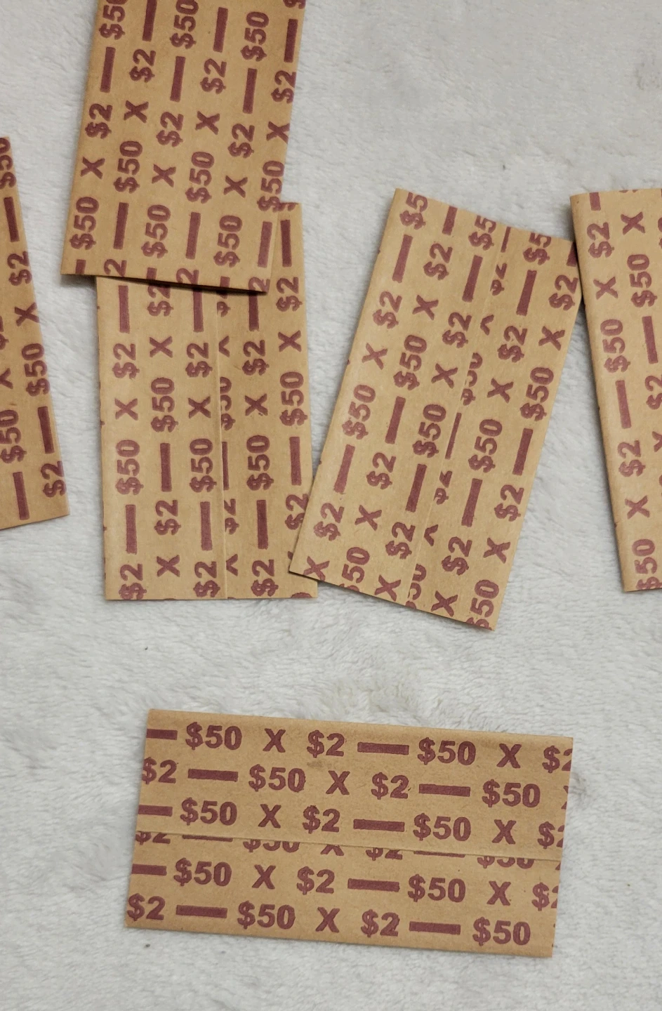 1000 Tubular Coin Wrappers - $50