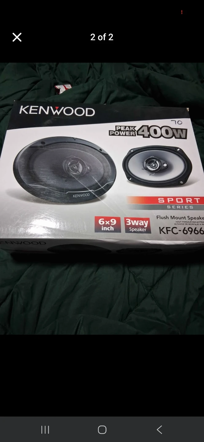 Pioneer TS-A4961F 6"x9" 450W Max 2-Way Speakers