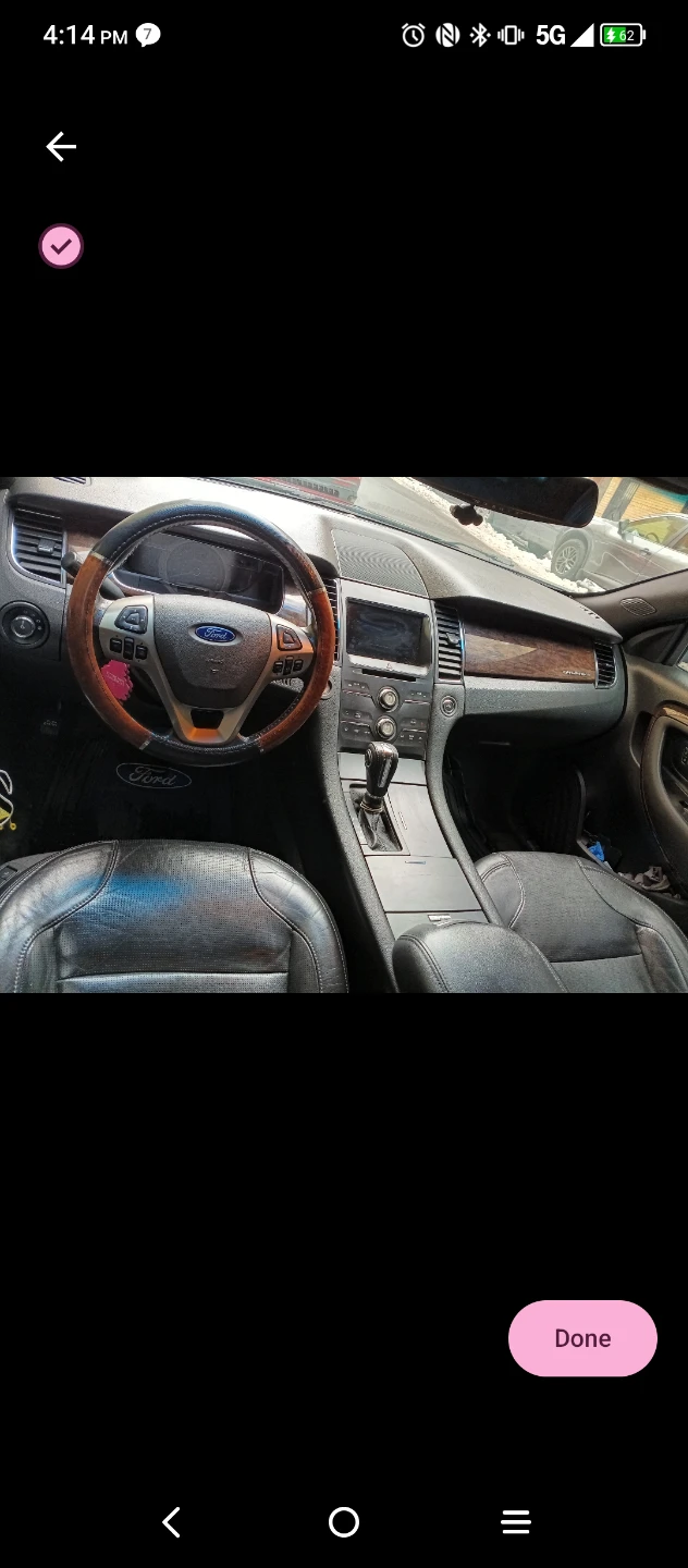 Black Ford Taurus Limited Sedan - photo 4