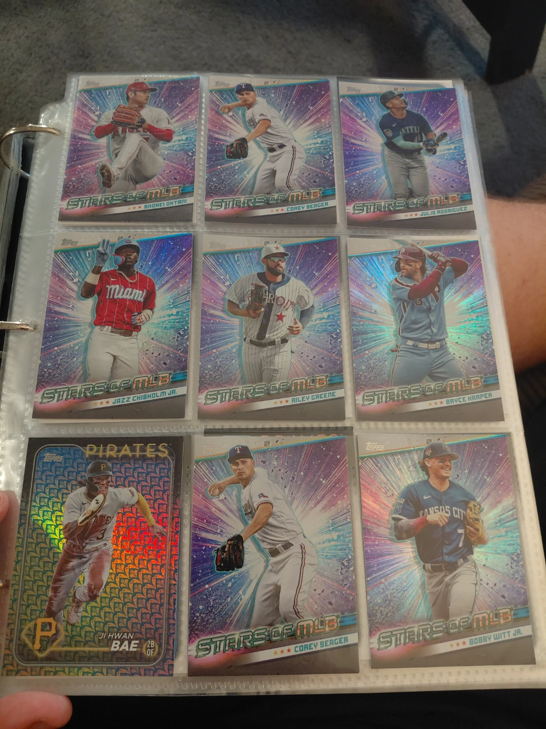 Collection of Topps MLB Baseball Cards