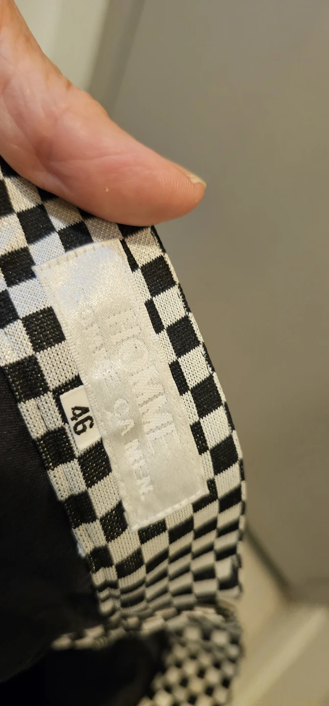 Checkerboard Flare Pants - Size Small - photo 4