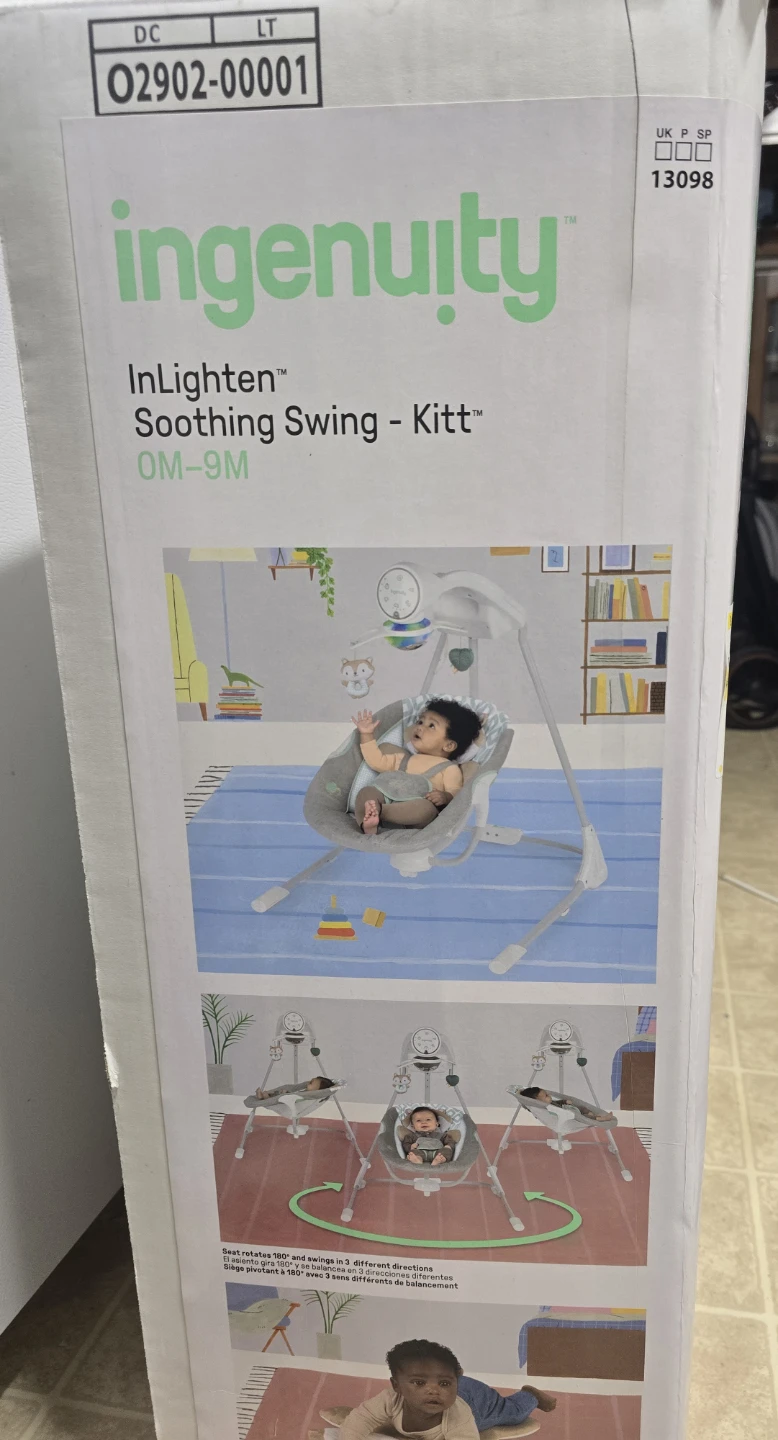 Ingenuity InLighten Soothing Swing - Kitt