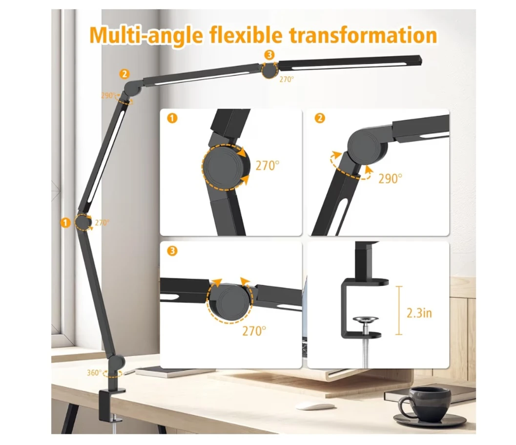 Adjustable LED Desk Lamp - photo 4