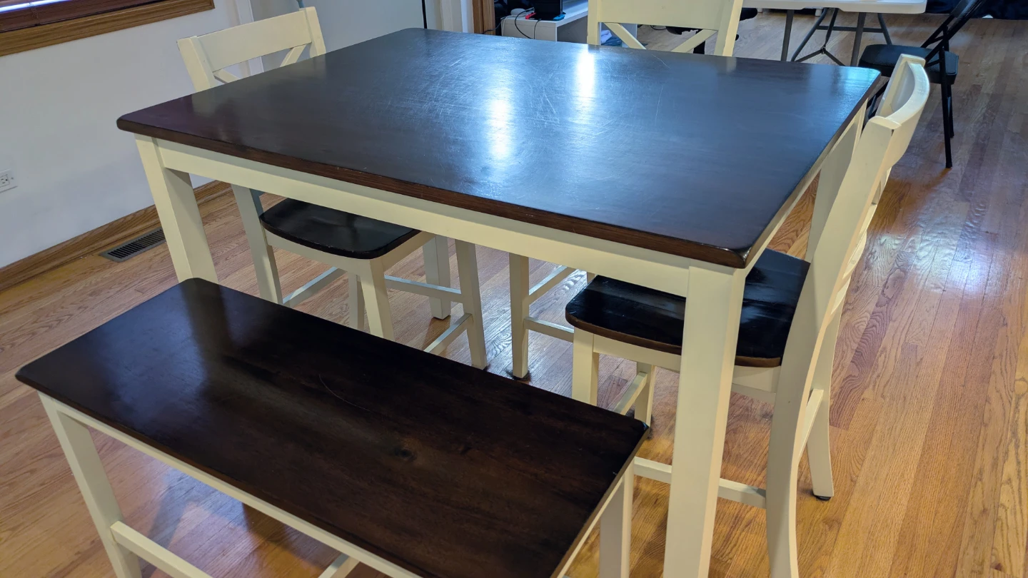 Wood Dining Table - photo 3
