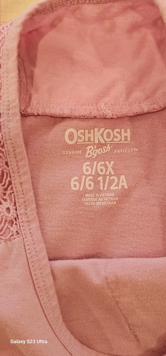OshKosh B'gosh and Carter's Kid Outfits Size 6/6X - photo 2