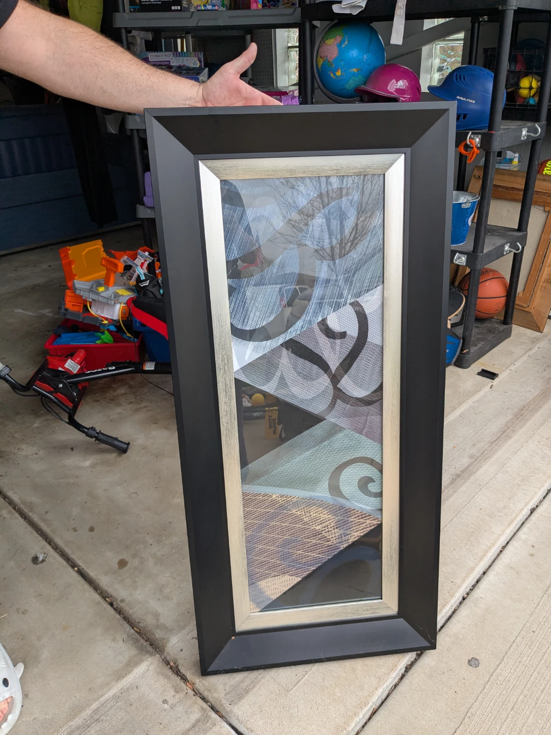 Tall Framed Wall Art