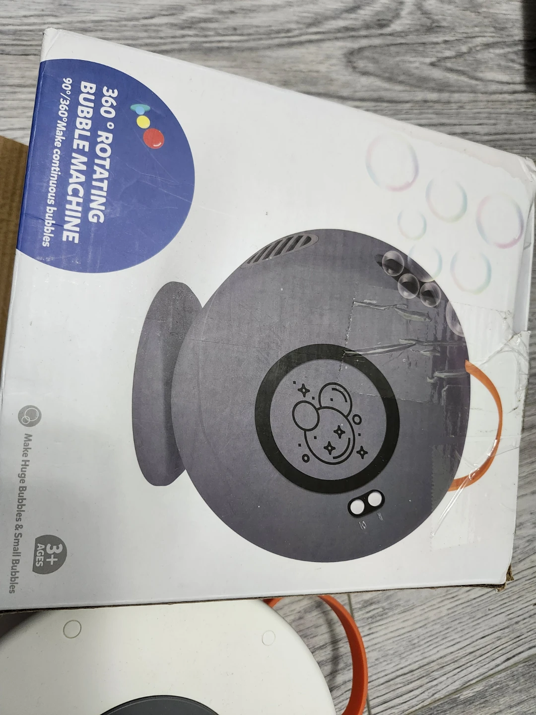 360° Rotating Bubble Machine - photo 5