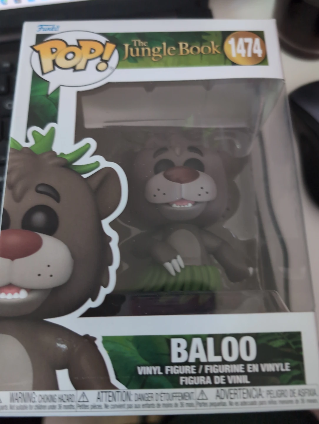Funko Pop! The Jungle Book Baloo #1474 Vinyl Figure