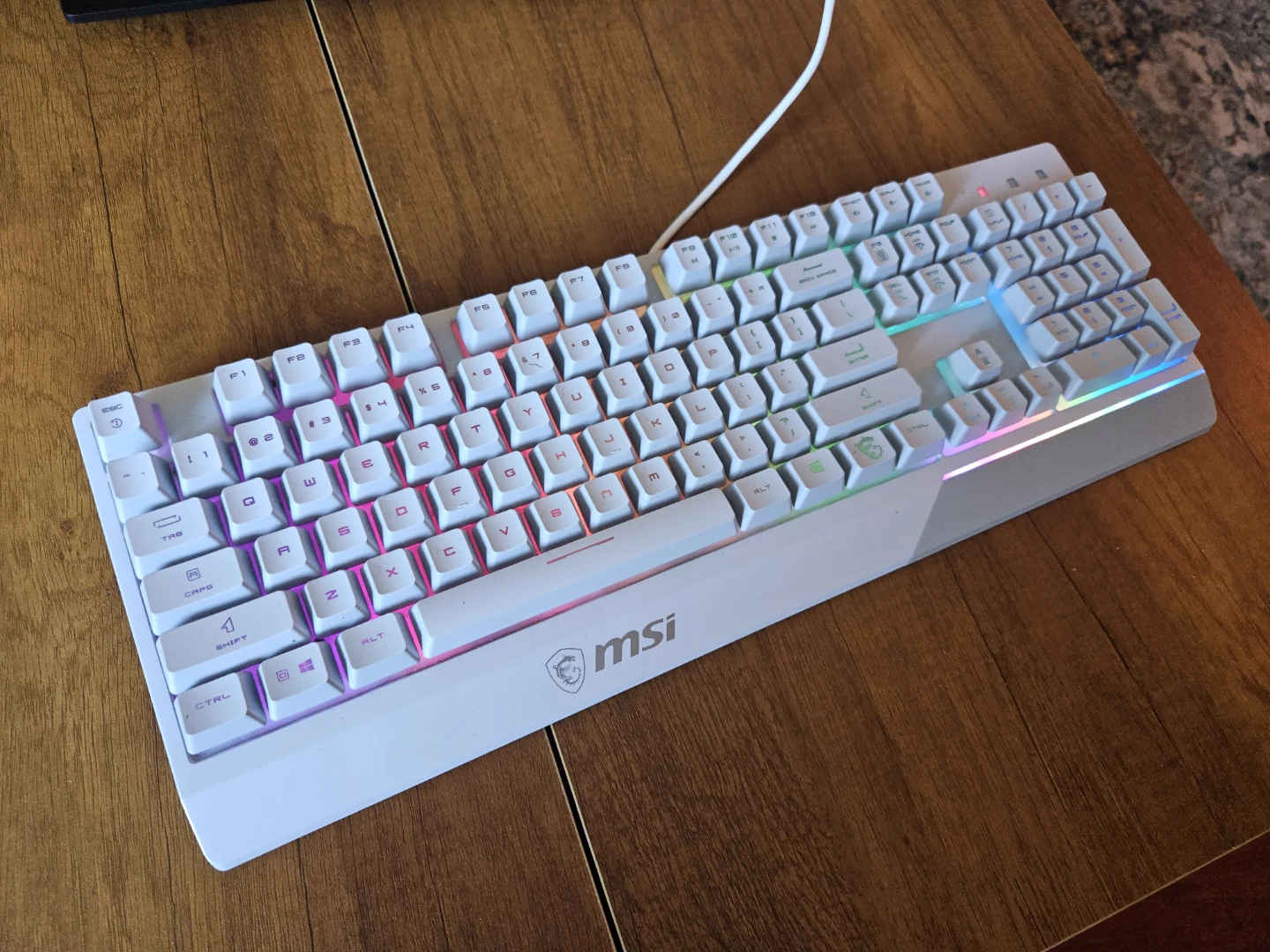 msi RGB Keyboard and Mouse, wired