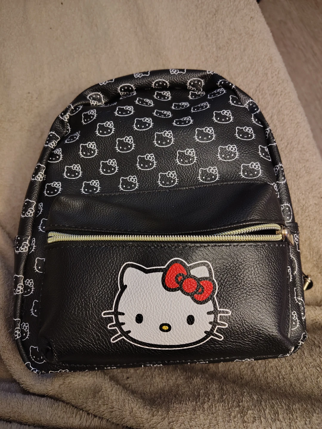Mini hello kitty backpack purse