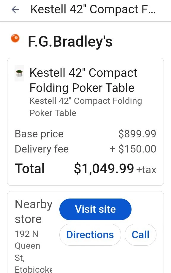Kestell 8 Player Oak Poker Table - photo 3